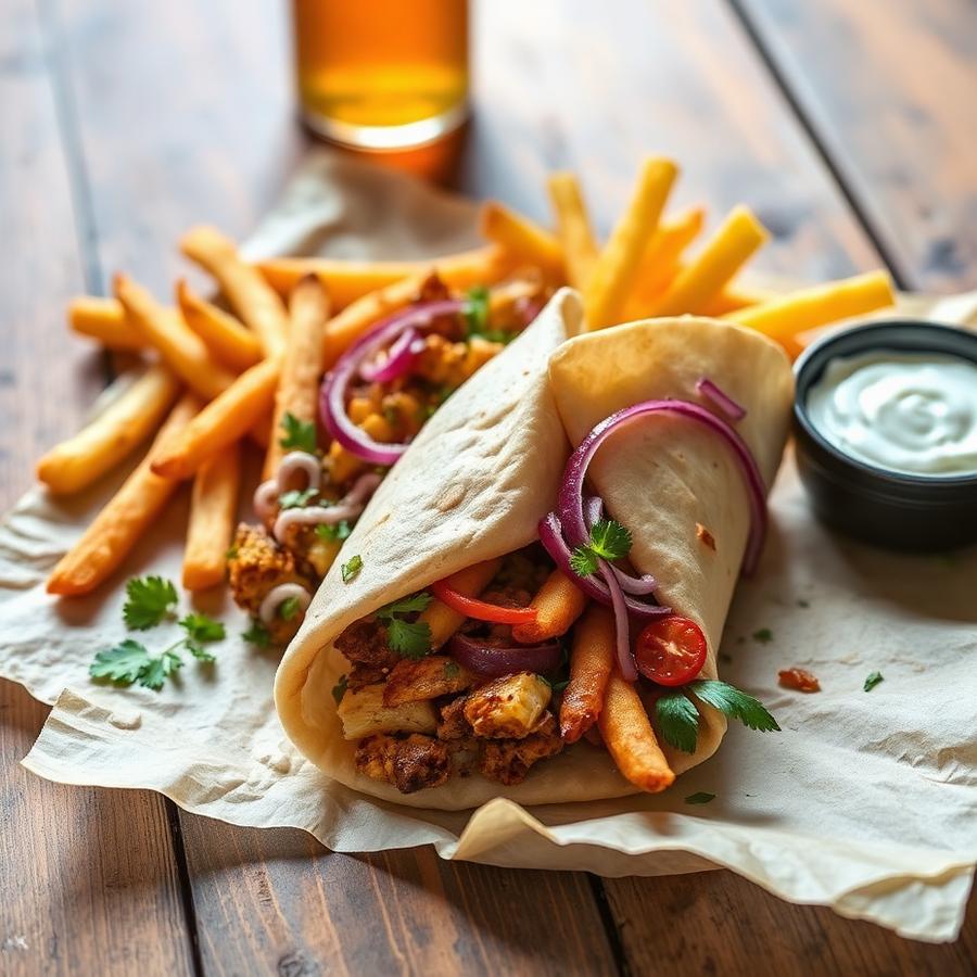 Gyros tallrik